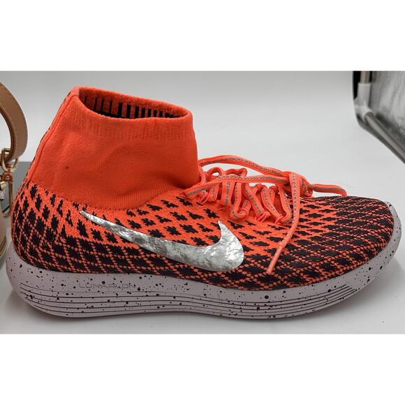 Nike Lunarepic Flyknit Shield Women Bright Mango 849665-800 Size 7.5 NEW no box - Picture 2 of 16